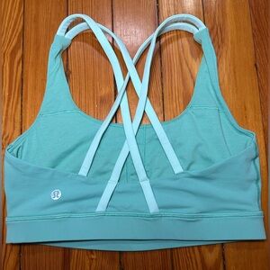 lululemon Energy Bra 6 *Aqua two-tone*